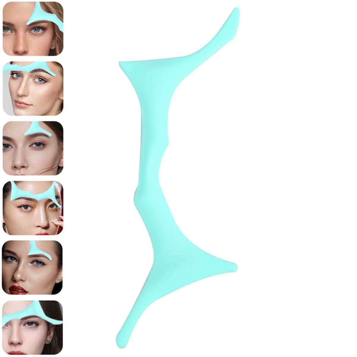 Silicone Eyebrow Stencil 6 in 1 Styles Eyebrow Template 4