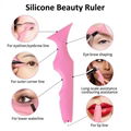  Silicone Eyeliner Aid Mascara Shield Guard Eyeliner Eyelash Lipstick Eyeshadow 