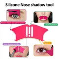  Silicone Eyeliner Aid Mascara Shield Guard Eyeliner Eyelash Lipstick Eyeshadow 