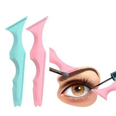  5 in 1 Silicone Eyeliner Stencils Reusable Clean Winged Liner for Eyes,