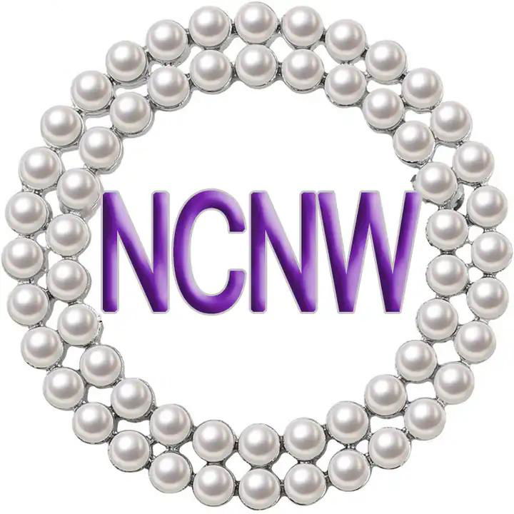 National Council of Negro Women Rhinestone NCNW Pins Greek Sorority Brooches