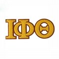 Greek Chenille letter patches Sorority Phi Beta Sigma royal chenille symbols