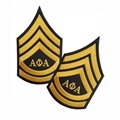 Embroidered Route 06 Alpha Phi Alpha Shield Fraternity & Sorority Patches