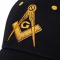 Mason Freemason Masonic Temple Adjustable Baseball Hat Cap