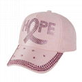 Women's Breast Cancer Fight Baseball Cap