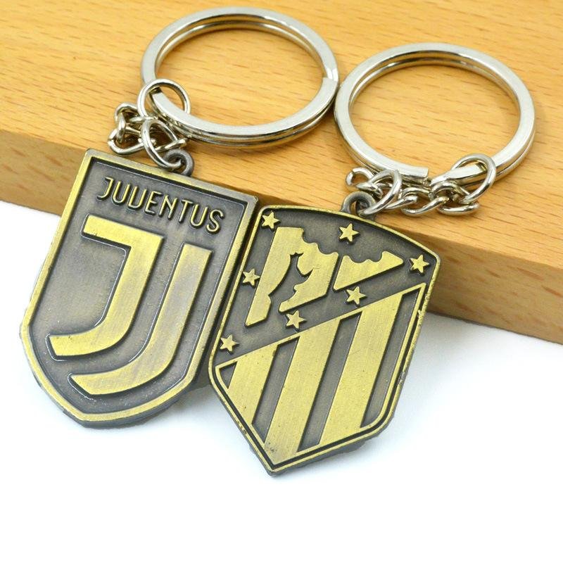 Football club key chain rings keychain for man united Saint Germain barcelona  3