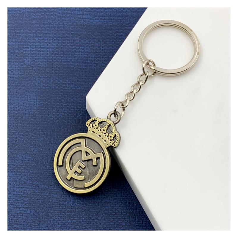 Football club key chain rings keychain for man united Saint Germain barcelona  5