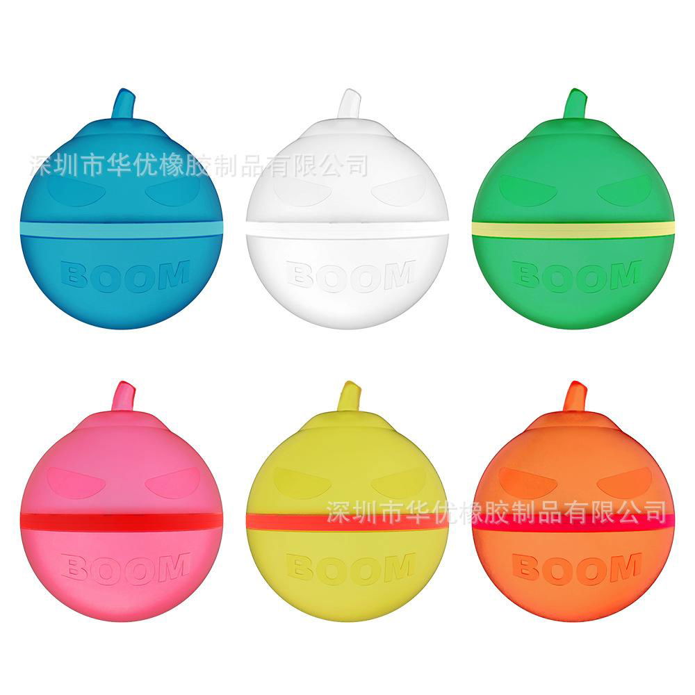 Water Balloons Reusable Self Sealing Easy Quick Fill Magnetic Water Bomb for Kid 5