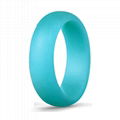 Silicone Rubber Wedding Ring for Women