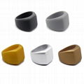  champion Square Silicone Rings Classic Original Rings for Men 1