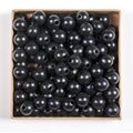 Wholesale Natural Round Colored Painted Wooden Beads for DIY Jewelry 