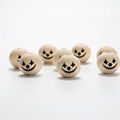 Halloween Wood Beads for Crafts-16mm 20mm 25mm Halloween Wooden Beads