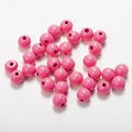 12mm Colorful Round Wooden Beads for Craft Round Paint Natural Wood Beads Loose 