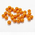 12mm Colorful Round Wooden Beads for Craft Round Paint Natural Wood Beads Loose  19