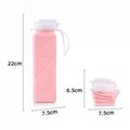 Silicone Foldable Travel Water Bottle Cup for Gym Camping Hiking Travel Sports 9