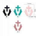 Pendants DIY Pacifier Chain Nursing Baby Toys belief Silicone Charms Focal Beads