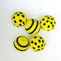 Silicone Beads for Keychain Making Pacifier Clips Kit Teething Rubber Round bead 17