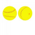 Round Silicone Beads Sports Series Baseball Volleyball Football Soccer Print  4