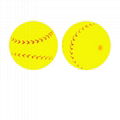 Round Silicone Beads Sports Series Baseball Volleyball Football Soccer Print 