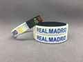 Football Club Team Silicone Wristband Rubber Bracelet