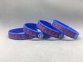 Football Club Team Silicone Wristband Rubber Bracelet