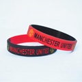 Football Club Team Silicone Wristband Rubber Bracelet