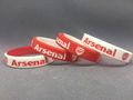 Football Club Team Silicone Wristband Rubber Bracelet 10