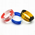 Kappa Kappa Psi Color Swirl Silicone Bracelet 3