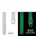 Glow in dark watch strap Colorful soft Silicone Night Lights watchband Strap 5