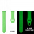 Glow in dark watch strap Colorful soft Silicone Night Lights watchband Strap 7