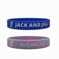 Custom Jack and Jill of America Silicone Bracelets Jack silicone wristband