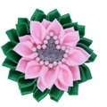 Corsage AKA TOLD SGRHO CHI ETA  Ribbon Flower Sorority PIN Delta Brooch For Lady 14