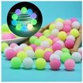 Wholesale Silicon Luminous Shine Beads Glow In The Dark 12mm 15mm silicone beads 18
