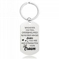 Mother's Day Father's Day Graduation Season Christmas Gift Engraved Metal Keycha