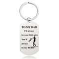 Mother's Day Father's Day Graduation Season Christmas Gift Engraved Metal Keycha