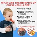 Chewelry Chewable Pencil Toppers for kids Sensory Needs
