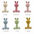 3D Kids Sensory Chew Autism Bunny Teether Baby Teething Toy 2