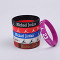 NBA Player Basketball Men Sports Fitness Wrist Band Boys Kids Fashion Jewelry  7