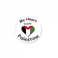 FREE PALESTINE free GAZA buttons pins badges