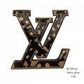            YL            Logo Glitter Patches 11