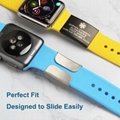 Alert ID Tag for watch band engraved apple watch safety plate