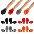 Drum Mute Drum Dampener Silicone Drumstick Silent Practice Tips 2