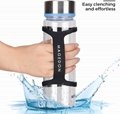 Silicone Water Bottle Carrier Grip Water Handle Grip Cup Strap 4