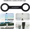 Silicone Water Bottle Carrier Grip Water Handle Grip Cup Strap