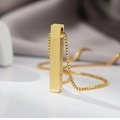 Inspire Jewelry Ayatul Kursi 3D Bar Necklace Islamic Pendant Eid  Ramadan  Gift