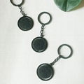 Inspire jewelry Stainless Steel Shahada Keychain Spinning keychain Disc 5