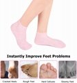 Moisturizing silicone Foot Socks for women