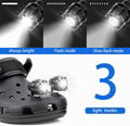 rechargeable led Headlights for Croc running shoe hat caps Hiking Walking Dog