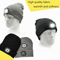  Unisex Beanie with The Light Gifts for Men Dad Father USB Rechargeable Caps