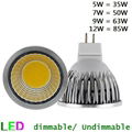 Aluminium CRI 80 bivolt cob mr16 led spot light mr16 220v 5w ce rohs ac/dc 12v 1